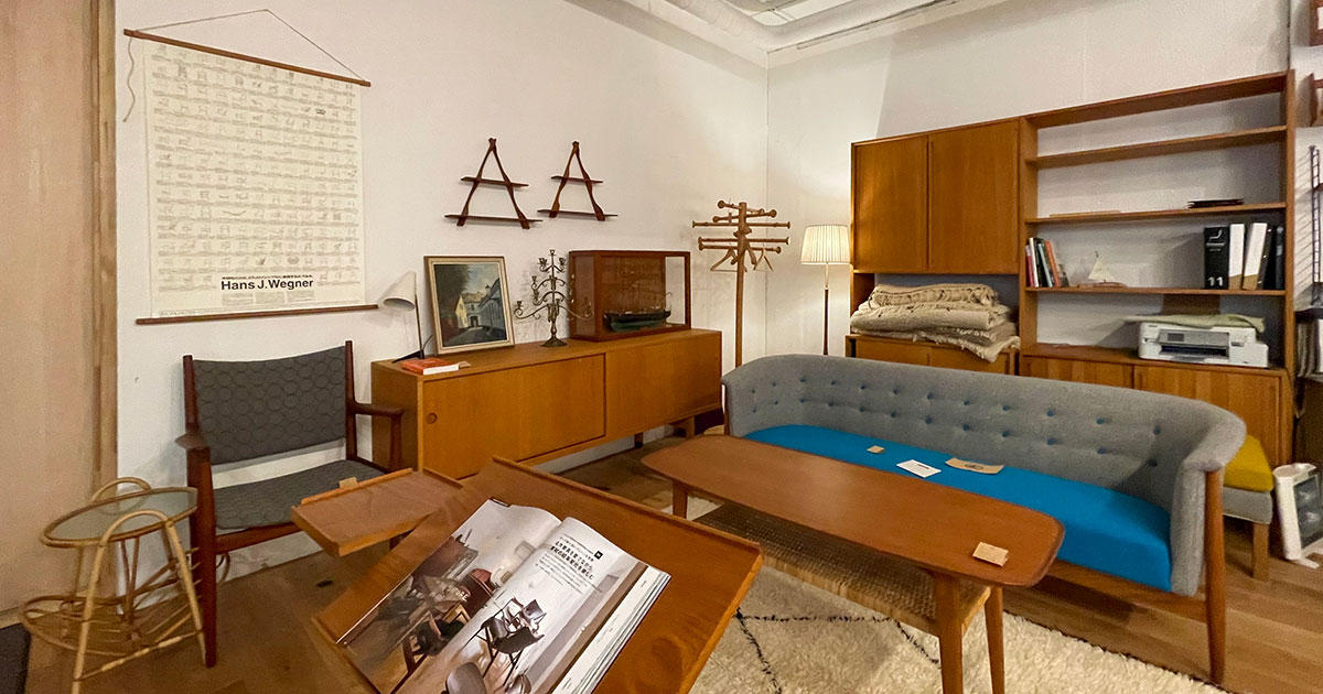 憧れの北欧ヴィンテージ家具屋さんを訪ねて【八清の自由研究2022 その