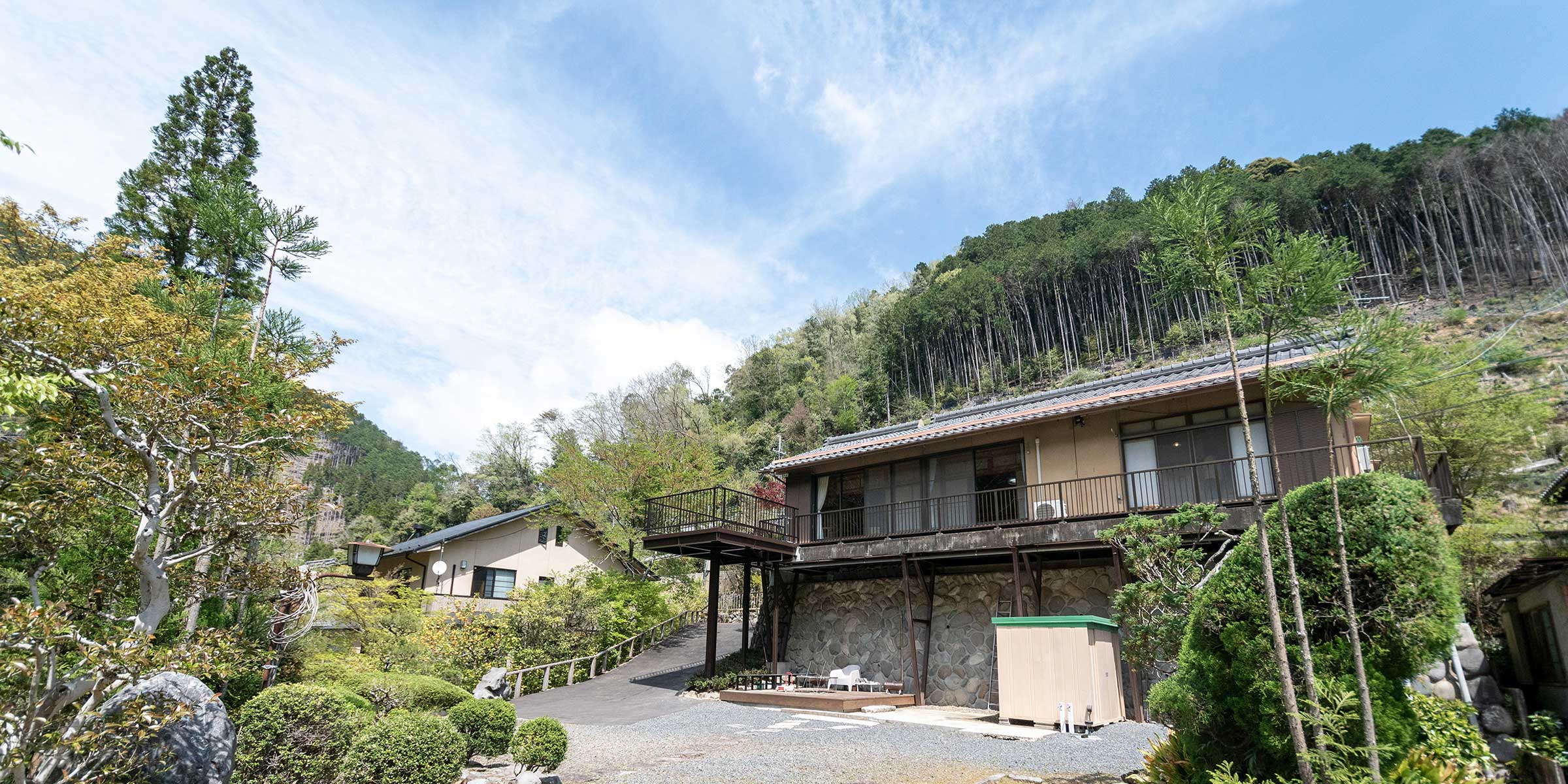 眺望絶佳の平屋（左京区鞍馬二ノ瀬町）