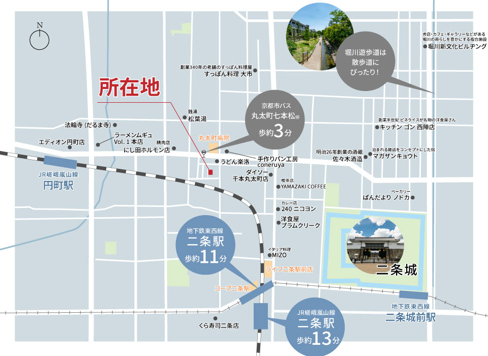 車坂町周辺地図