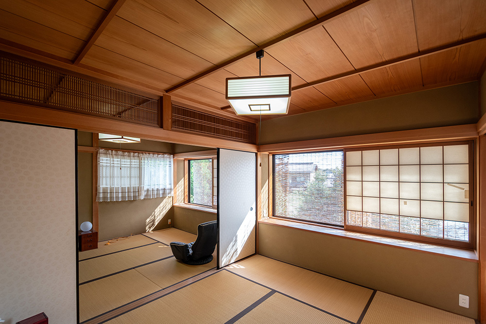 和室からの眺望