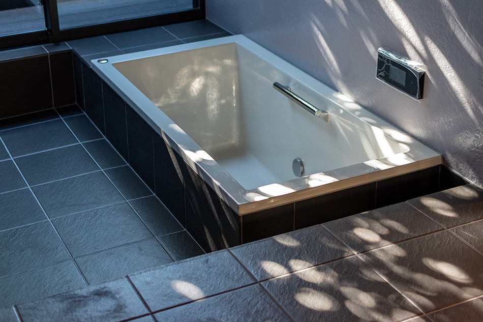 湯庭のある京町家