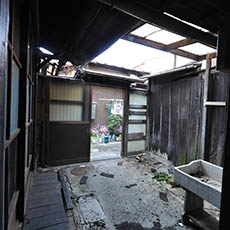 リ・ストック京町家：西本願寺西側の京町家（2014年）　改装前