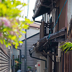 リ・ストック京町家：鞍馬口の京町家（2018年）　改装後