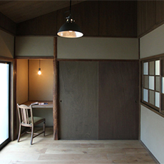 リ・ストック住宅：京都市北区出雲路立テ本町『ぶこかわ』の家　改装後