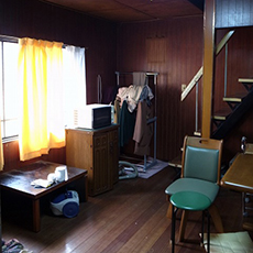 リ・ストック住宅：京都市北区出雲路立テ本町『ぶこかわ』の家　改装前