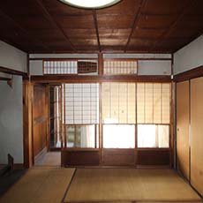 松ヶ崎の再生古民家（2022年）改装前