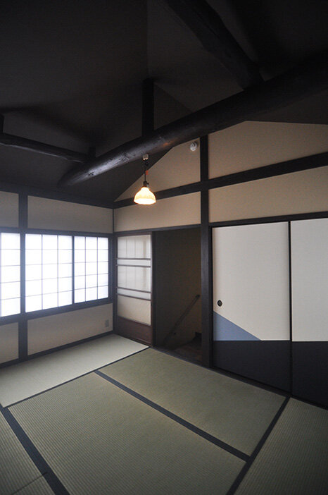 龍安寺南側の町家