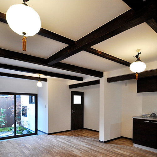 西本願寺西側の京町家