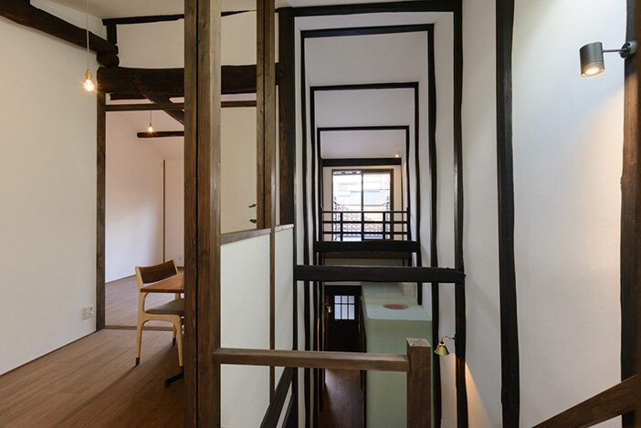 廬山寺通の町家