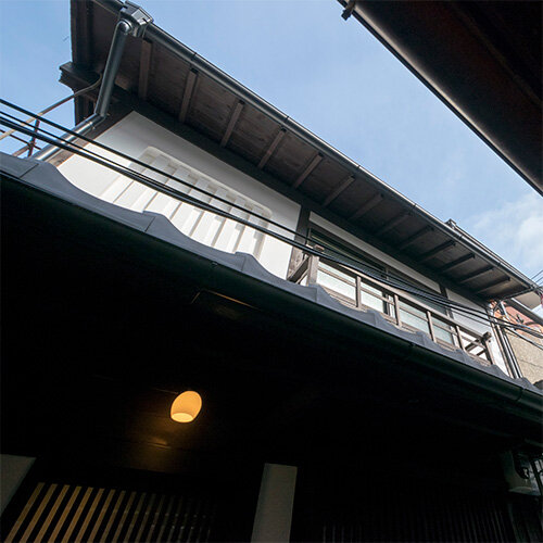 二条城南東 錆浅葱のマチナカ京町家