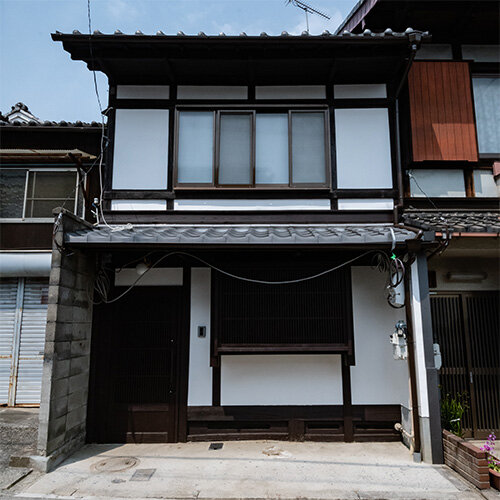旧東海道そば　リノベーション大津町家
