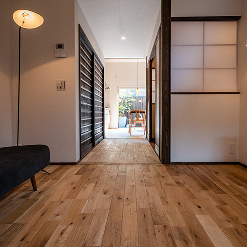 fikaso 京都御所西 風がすぅーっと通り抜ける家