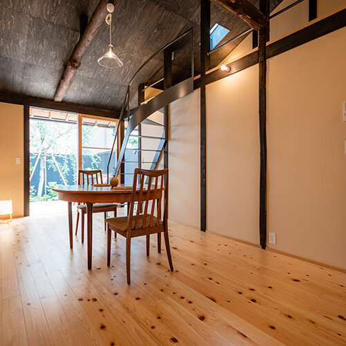 広がりの京町家