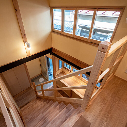 路地の奥、京都に浸る町家