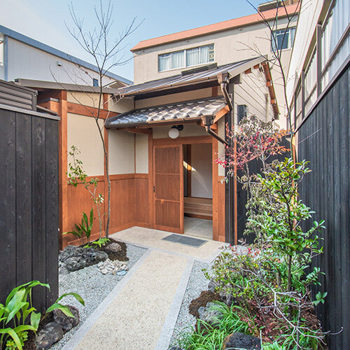 木と緑を楽しむ京町家