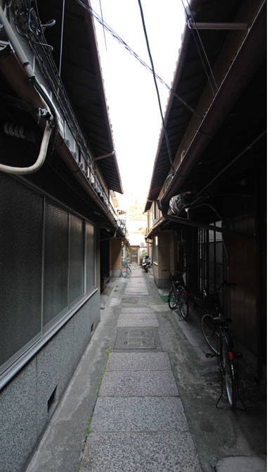 路地の写真