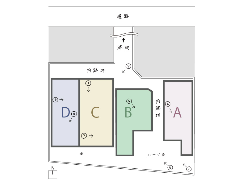 物件配置図