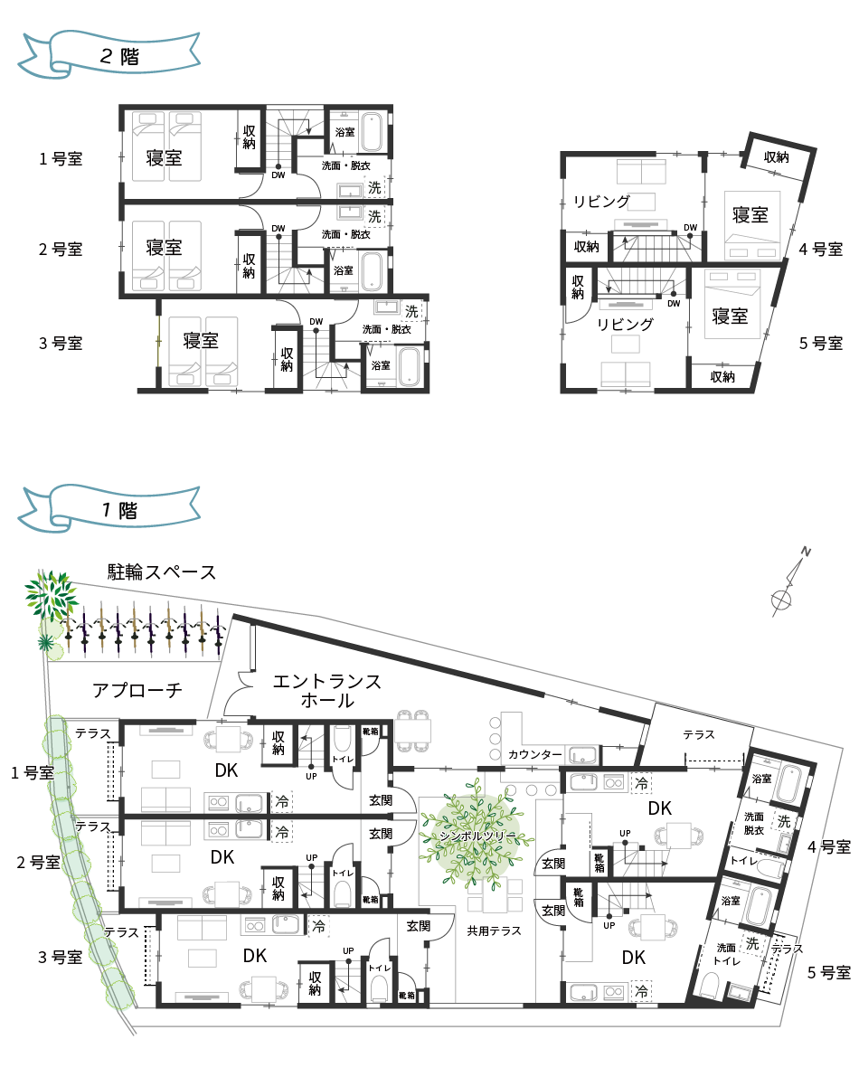 間取図