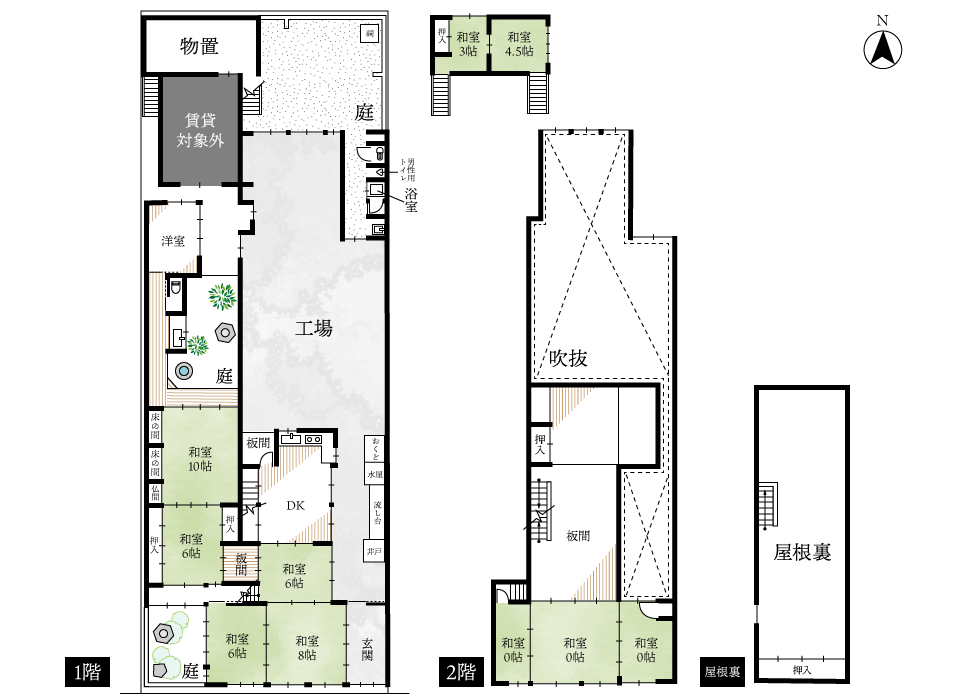 京都市上京区中宮町間取