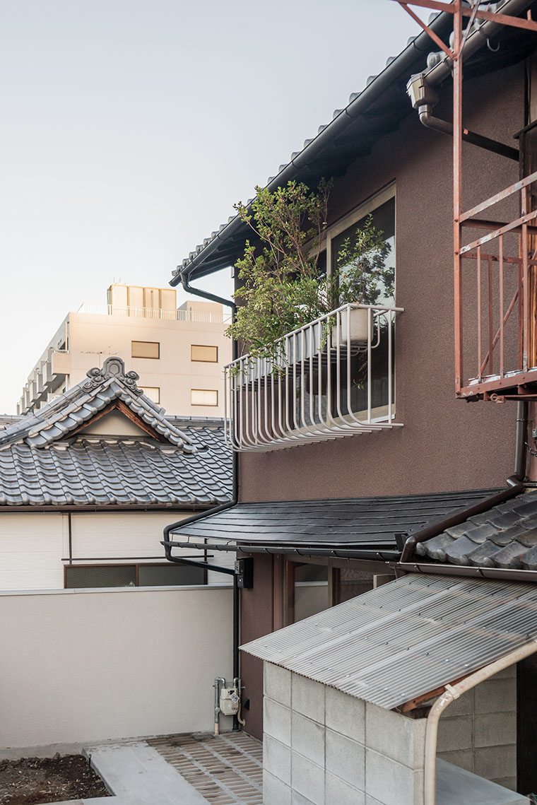 外観_都市に開く京町家（京都市中京区三条大宮町）