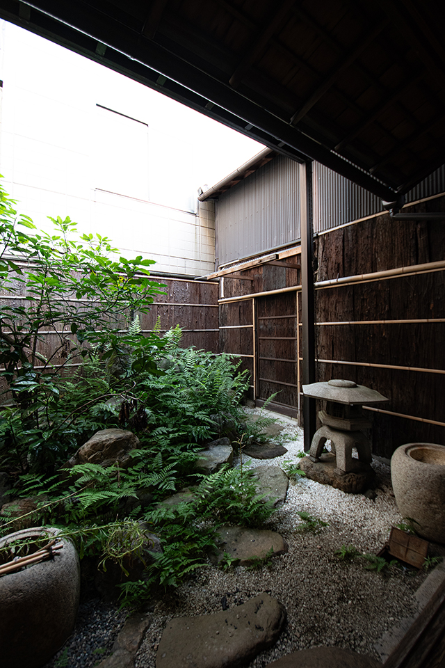 堀川上立売　改装済の京町家の写真