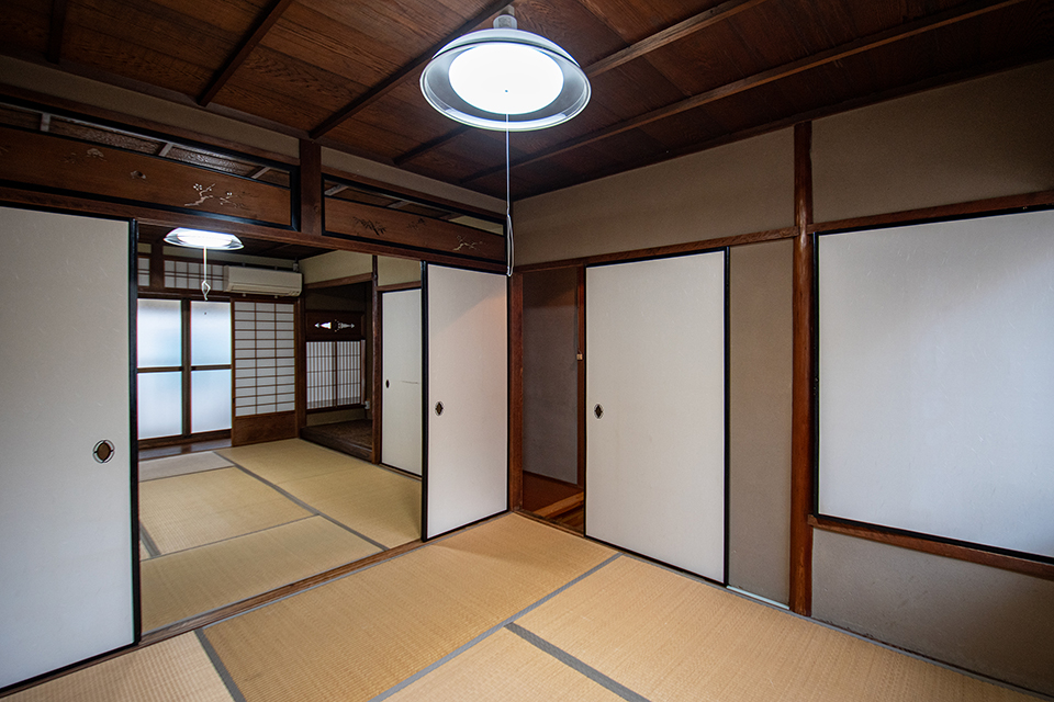 堀川上立売　改装済の京町家の写真