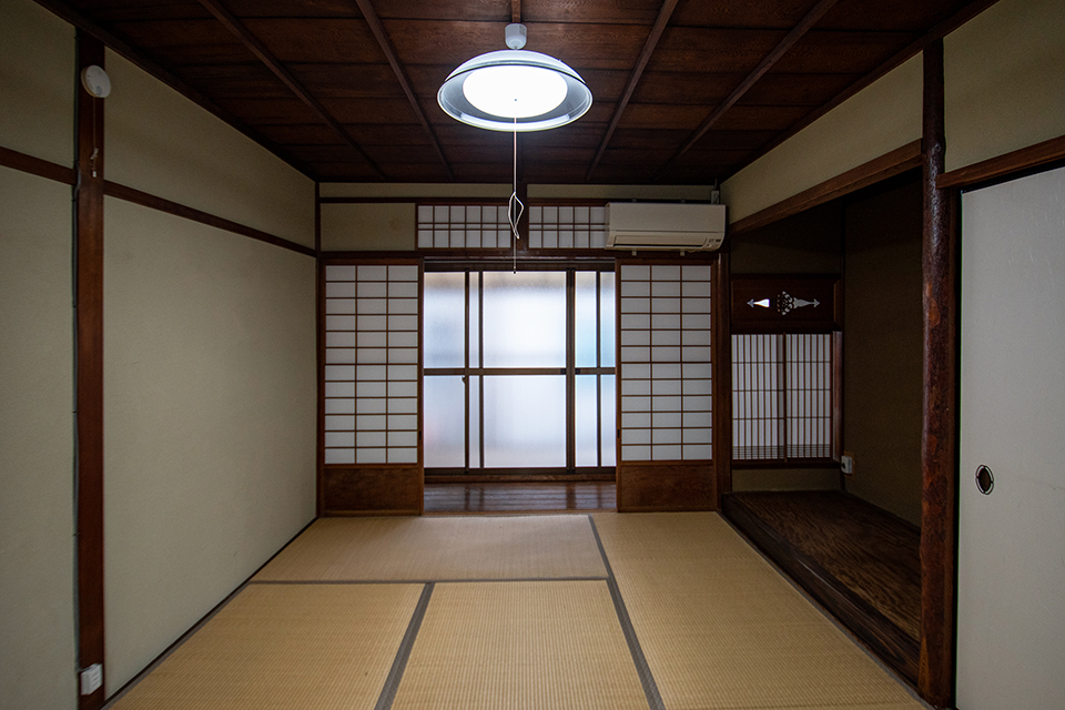 堀川上立売　改装済の京町家の写真