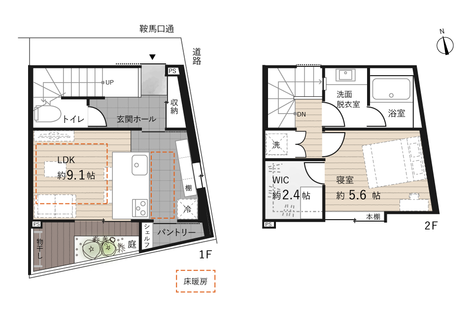 東棟_間取図