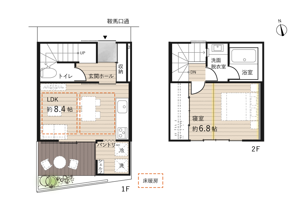 中棟_間取図