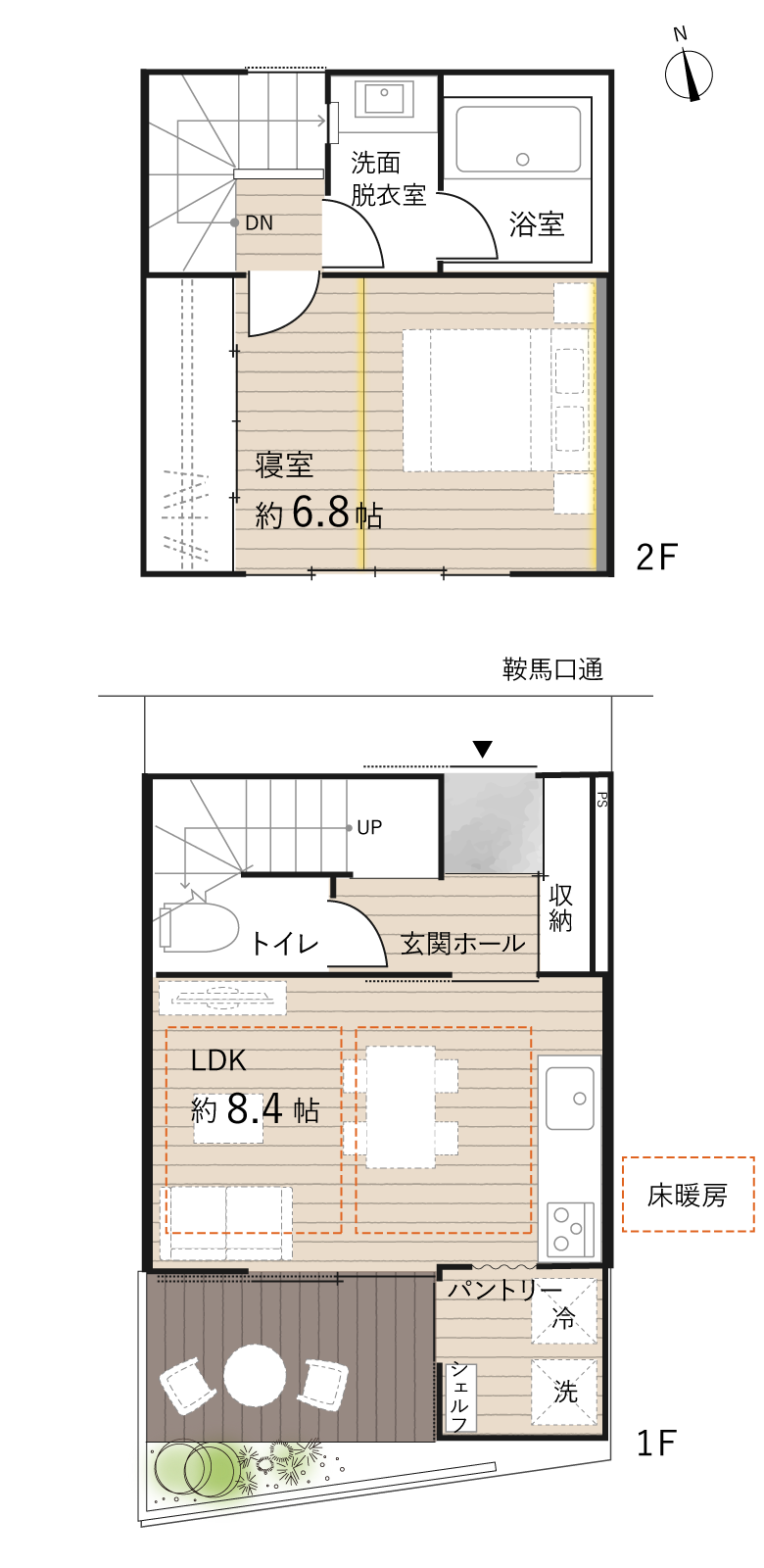 中棟_間取図