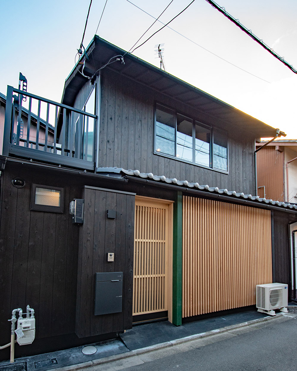 ON/OFFを切り替える家(京都市上京区荒神町)