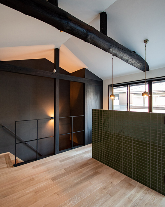 ON/OFFを切り替える家(京都市上京区荒神町)