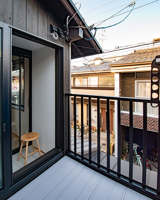 ON/OFFを切り替える家(京都市上京区荒神町)