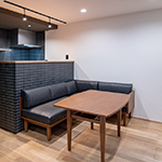 開放感があるリビング