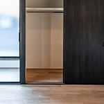 奥行があるクローゼット