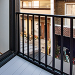 陽当たりが良いバルコニー