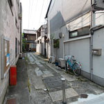 大宮通からの路地入り口