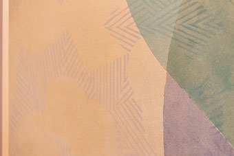 野田版画工房の唐紙襖