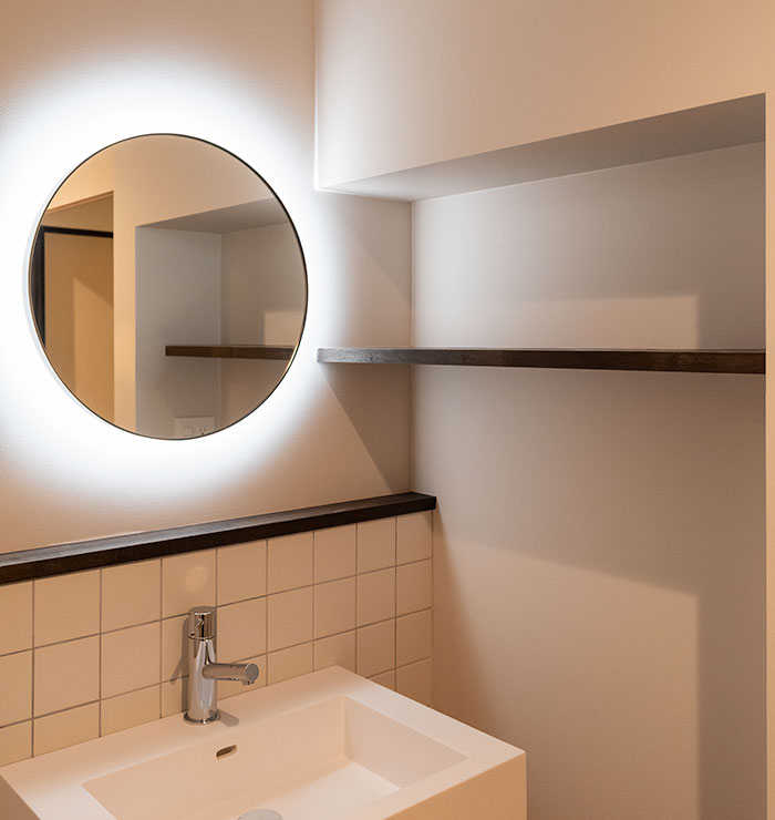 洗面室の写真_路地に灯る町家 ― 東山光彩 ―（京都市東山区三盛町）