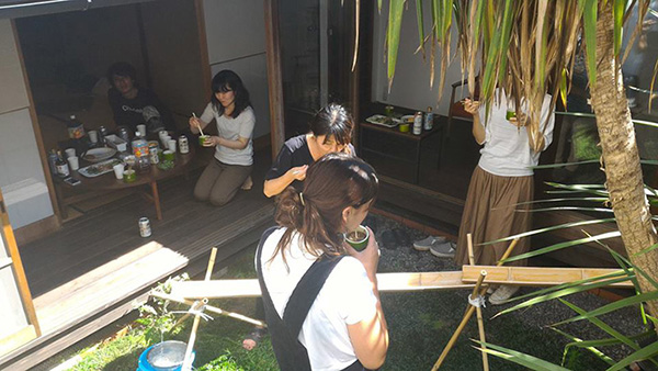 京だんらん　流しそうめんの会