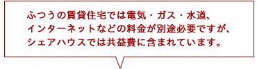 電気ガス水道代込